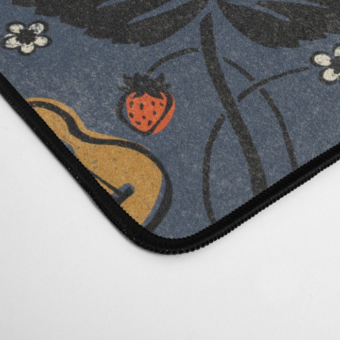 Summer Camping - Midnight Blue Desk Mat Gallery Image 4