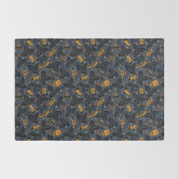 Summer Camping - Midnight Blue Rug Gallery Image 2