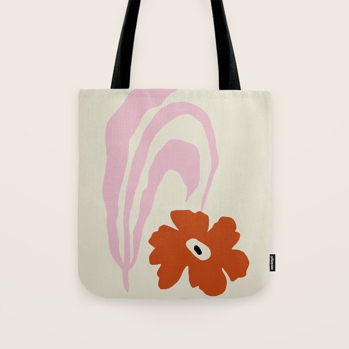 Dropping pink flower  Tote Bag Gallery Image 1