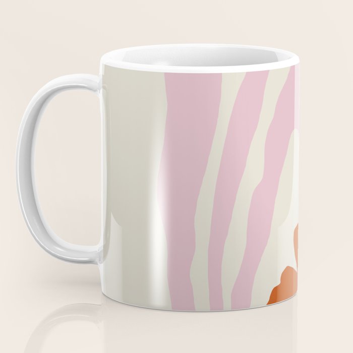Dropping pink flower  Coffee Mug Gallery Image 3