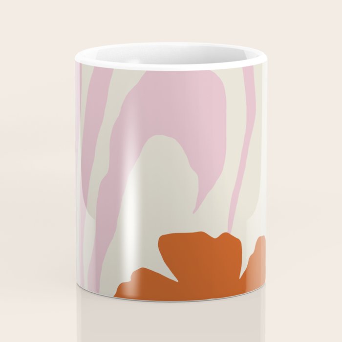Dropping pink flower  Coffee Mug Gallery Image 4