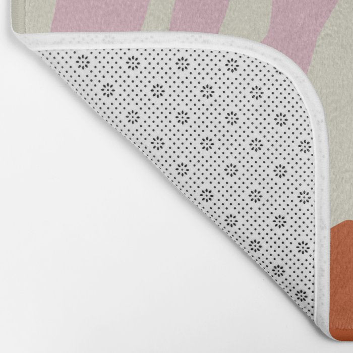 Dropping pink flower  Bath Mat Gallery Image 2