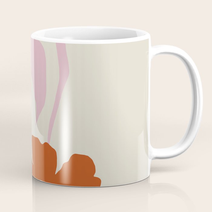 Dropping pink flower  Coffee Mug Gallery Image 1