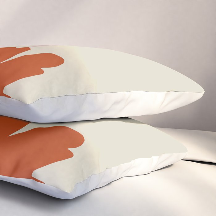 Dropping pink flower  Pillow Sham Gallery Image 3