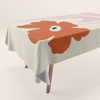 Dropping pink flower  Tablecloth Gallery Image 1