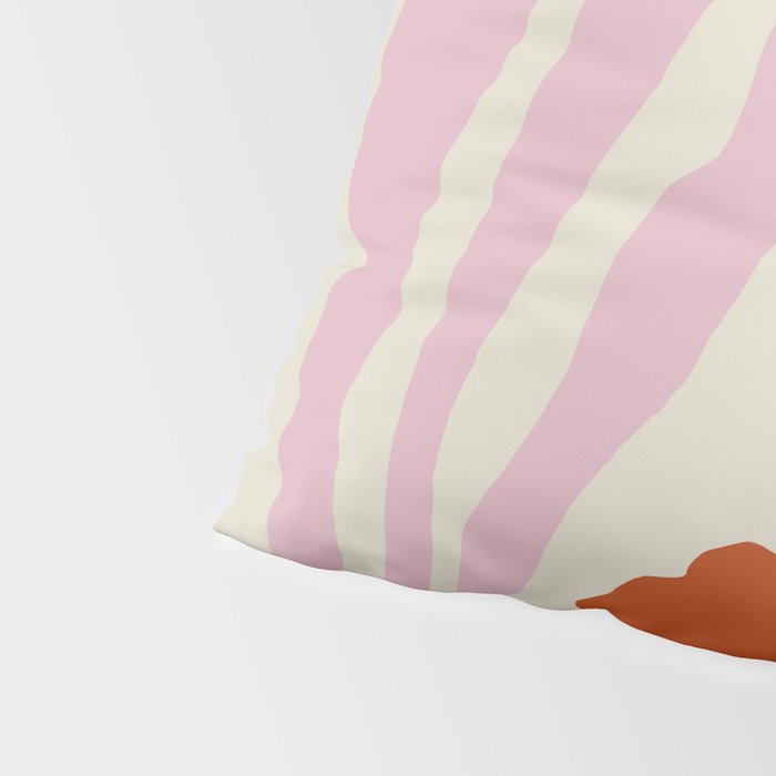 Dropping pink flower  Pillow Sham Gallery Image 4