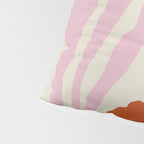 Dropping pink flower  Pillow Sham Gallery Image 4