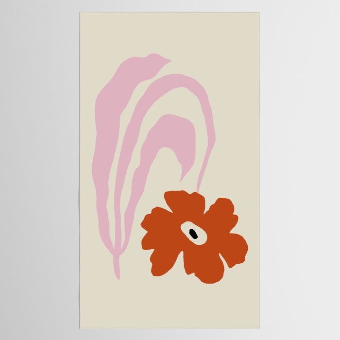 Dropping pink flower  Tablecloth Gallery Image 2
