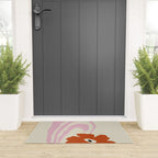 Dropping pink flower  Welcome Mat Gallery Image 3