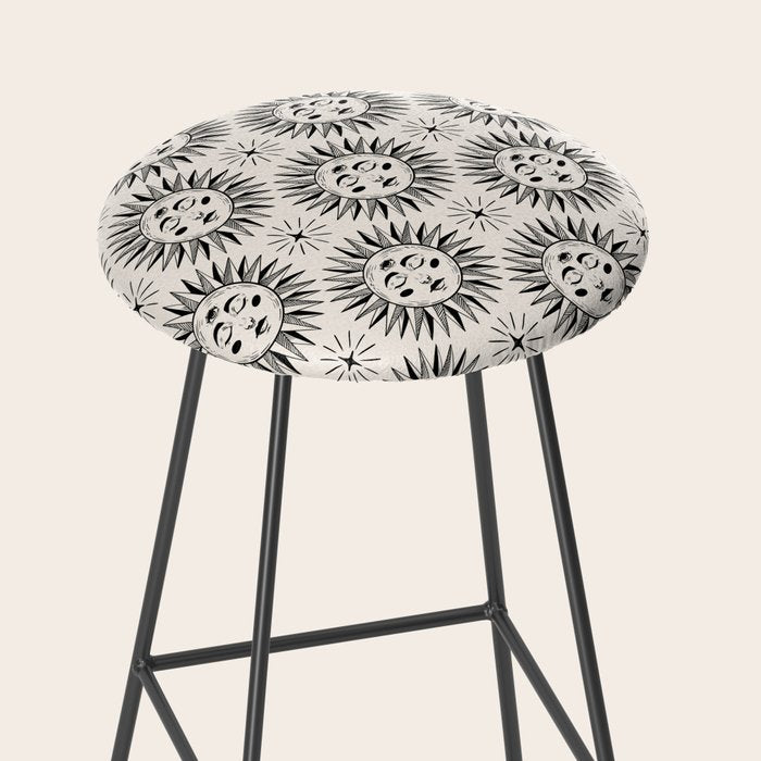 Vintage Sun Stool Gallery Image 2