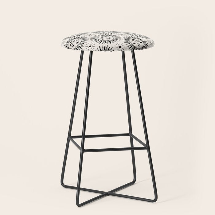 Vintage Sun Stool Gallery Image 1