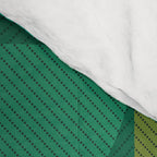 Mid Century Modern Shapes - Green Comforter Gallery Image 4