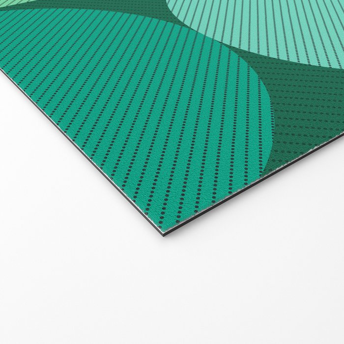 Mid Century Modern Shapes - Green Welcome Mat Gallery Image 2