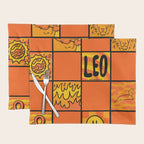 Leo Checkered Print Placemat Gallery Image 1