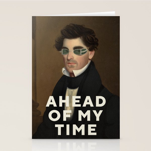 Ahead Of My Time Stationery Card Gallery Image 1