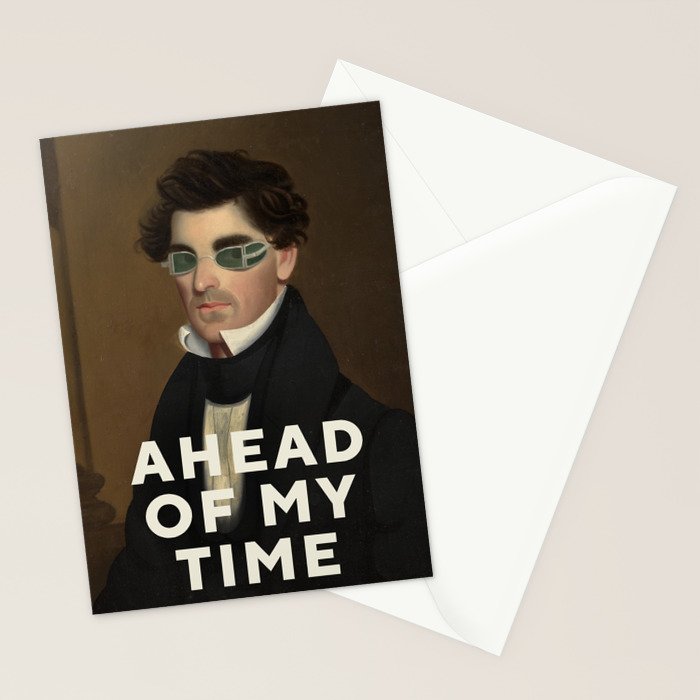 Ahead Of My Time Stationery Card Gallery Image 2