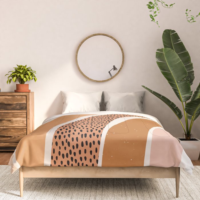 Earth Color Rainbow Comforter Gallery Image 3