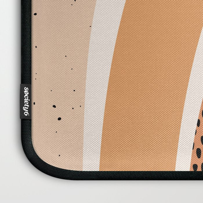 Earth Color Rainbow Laptop Sleeve Gallery Image 3