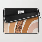 Earth Color Rainbow Laptop Sleeve Gallery Image 2
