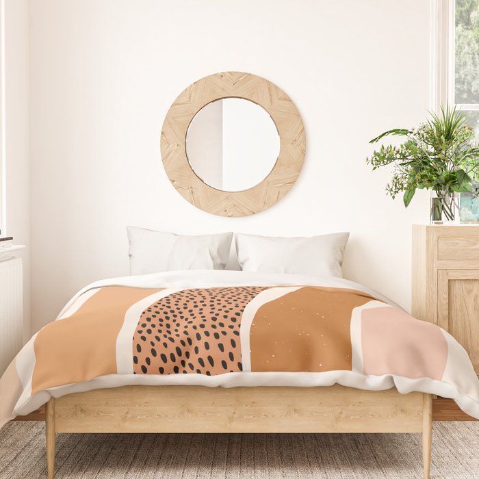 Earth Color Rainbow Duvet Cover Gallery Image 3