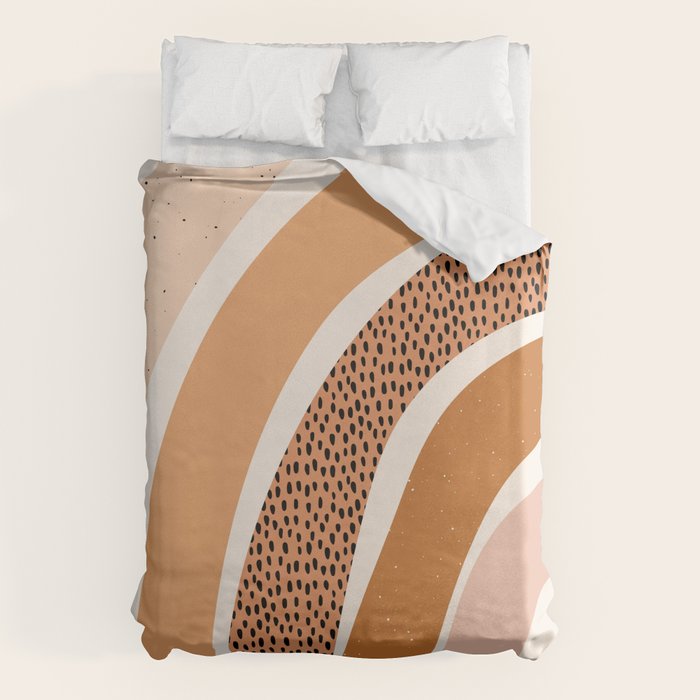 Earth Color Rainbow Duvet Cover Gallery Image 6