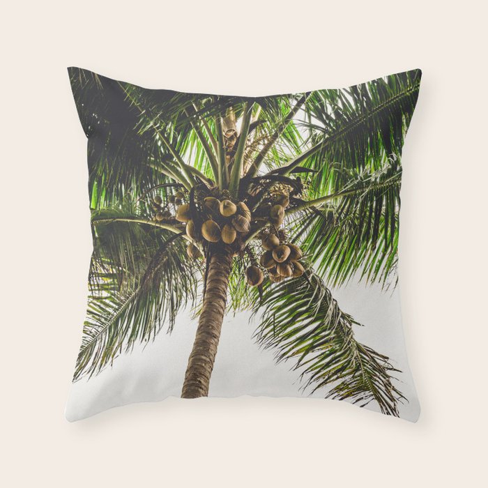 Coconut Bounty Throw Pillow Gallery Image 6