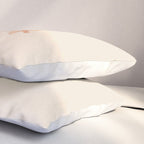 Snowflake Boho Christmas Decor Modern Earth Tones Pillow Sham Gallery Image 3