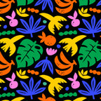 Colorful tropical summer nature art pattern Coffee Mug Gallery Image 2