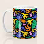Colorful tropical summer nature art pattern Coffee Mug Gallery Image 3