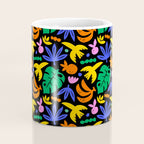 Colorful tropical summer nature art pattern Coffee Mug Gallery Image 4