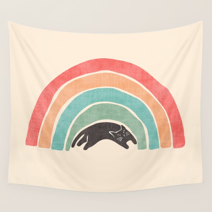 I'ma wittle wainbow Wall Tapestry Gallery Image 4