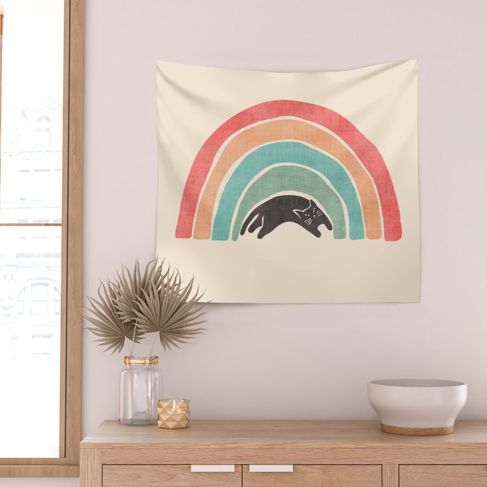 I'ma wittle wainbow Wall Tapestry Gallery Image 2