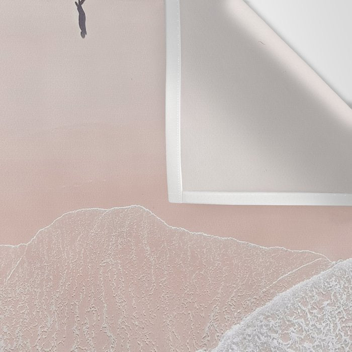 Ocean Walk II - Aerial Beach photography by Ingrid Beddoes Wall Tapestry Gallery Image 3