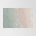Ocean Walk II - Aerial Beach photography by Ingrid Beddoes Rug Gallery Image 2
