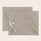 Heirloom Stripe Cream Placemat Gallery Image 1