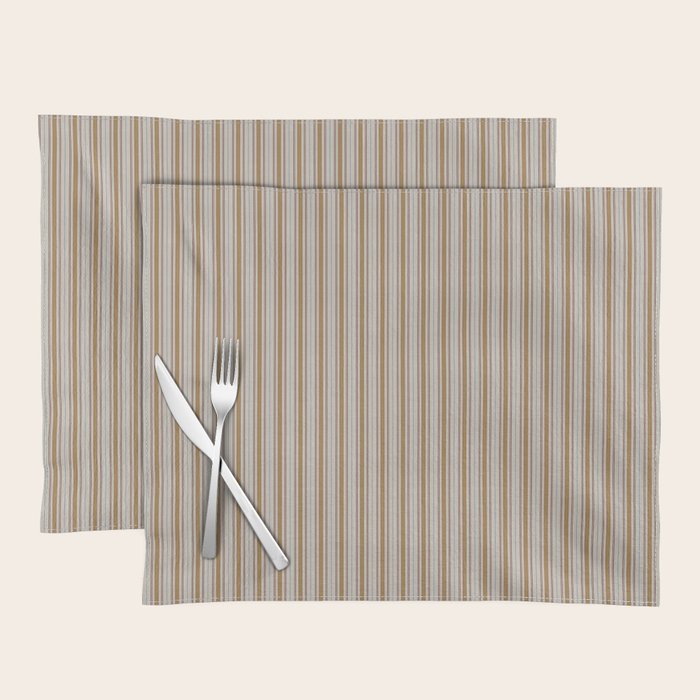 Heirloom Stripe Cream Placemat Gallery Image 1