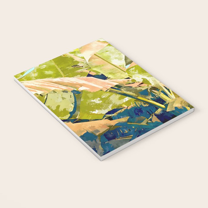 Blush Banana Tree Notebook Gallery Image 3