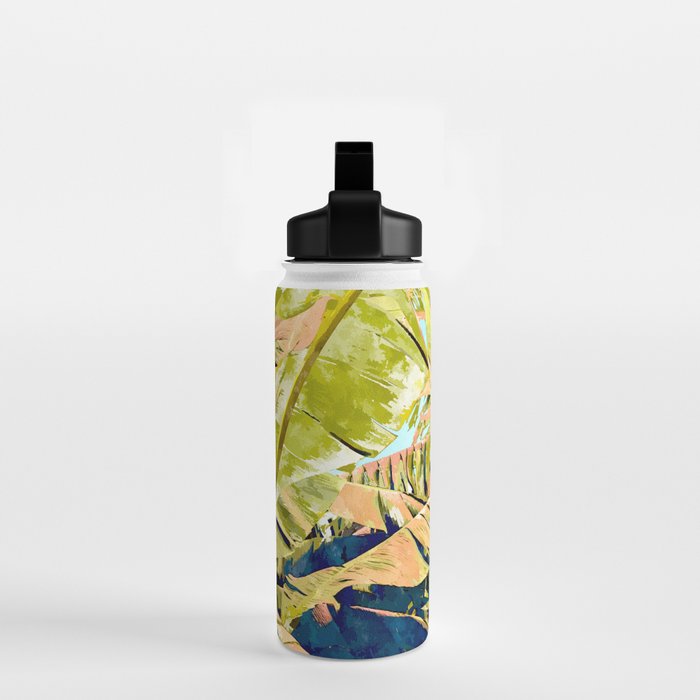 Blush Banana Tree Water Bottle Gallery Image 2