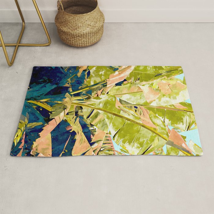 Blush Banana Tree Rug Gallery Image 1