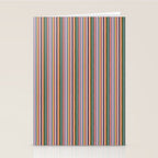 Muted Color Stripes of Joy Stationery Card Gallery Image 2