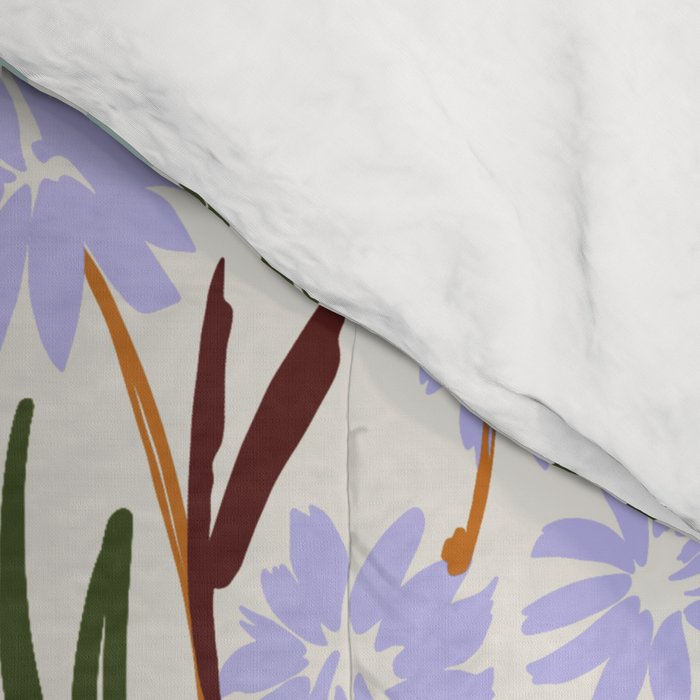 Spring flowery meadow 02 Comforter Gallery Image 4