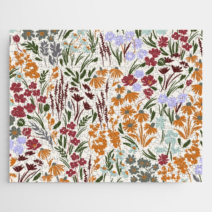 Spring flowery meadow 02 Jigsaw Puzzle Gallery Image 1