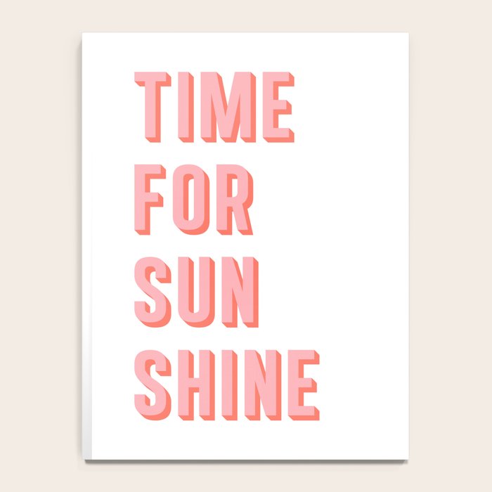 Time For Sunshine Notebook Gallery Image 4