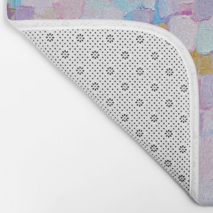 Mauve Confetti Bath Mat Gallery Image 2