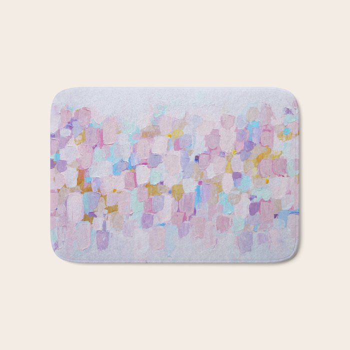 Mauve Confetti Bath Mat Gallery Image 1