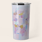 Mauve Confetti Travel Mug Gallery Image 1
