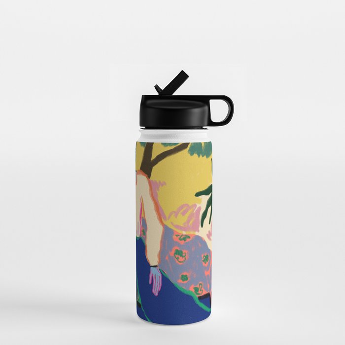 FEELING BLUE Water Bottle Gallery Image 1
