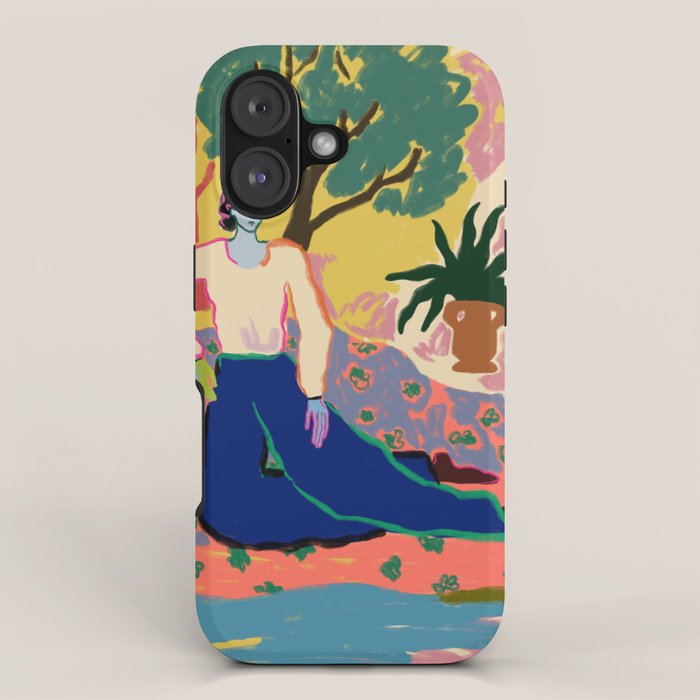 FEELING BLUE iPhone Case Gallery Image 1