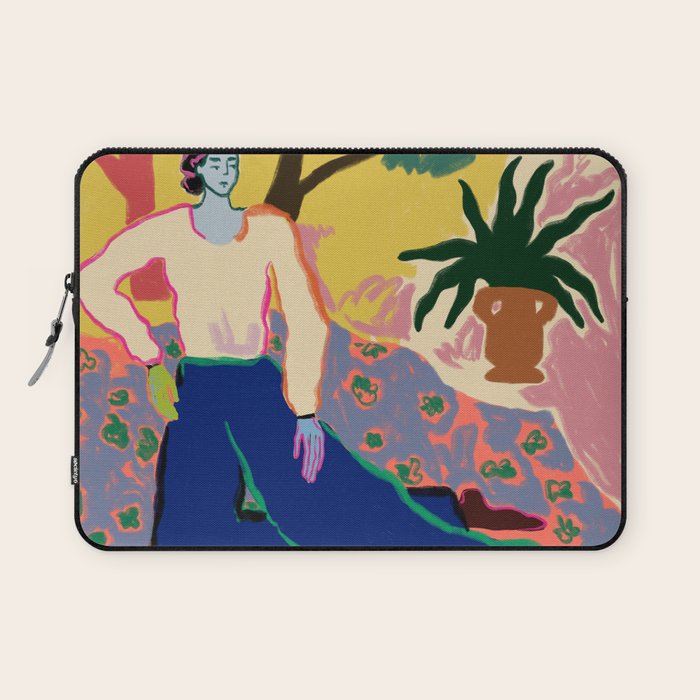 FEELING BLUE Laptop Sleeve Gallery Image 1