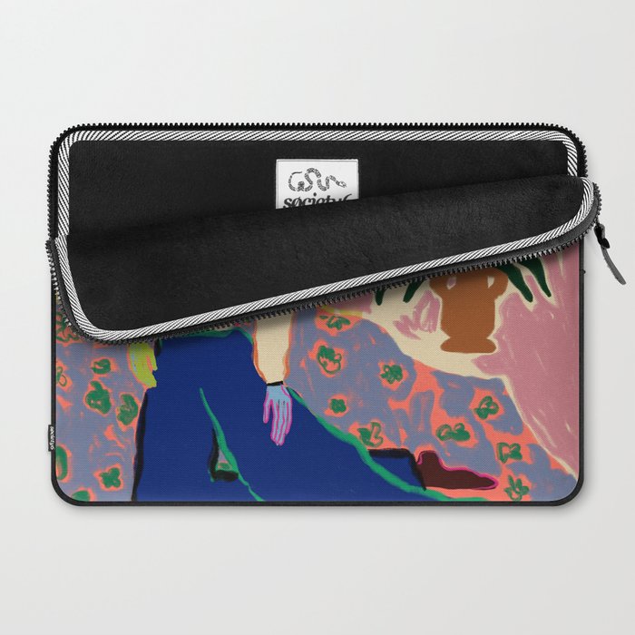 FEELING BLUE Laptop Sleeve Gallery Image 2